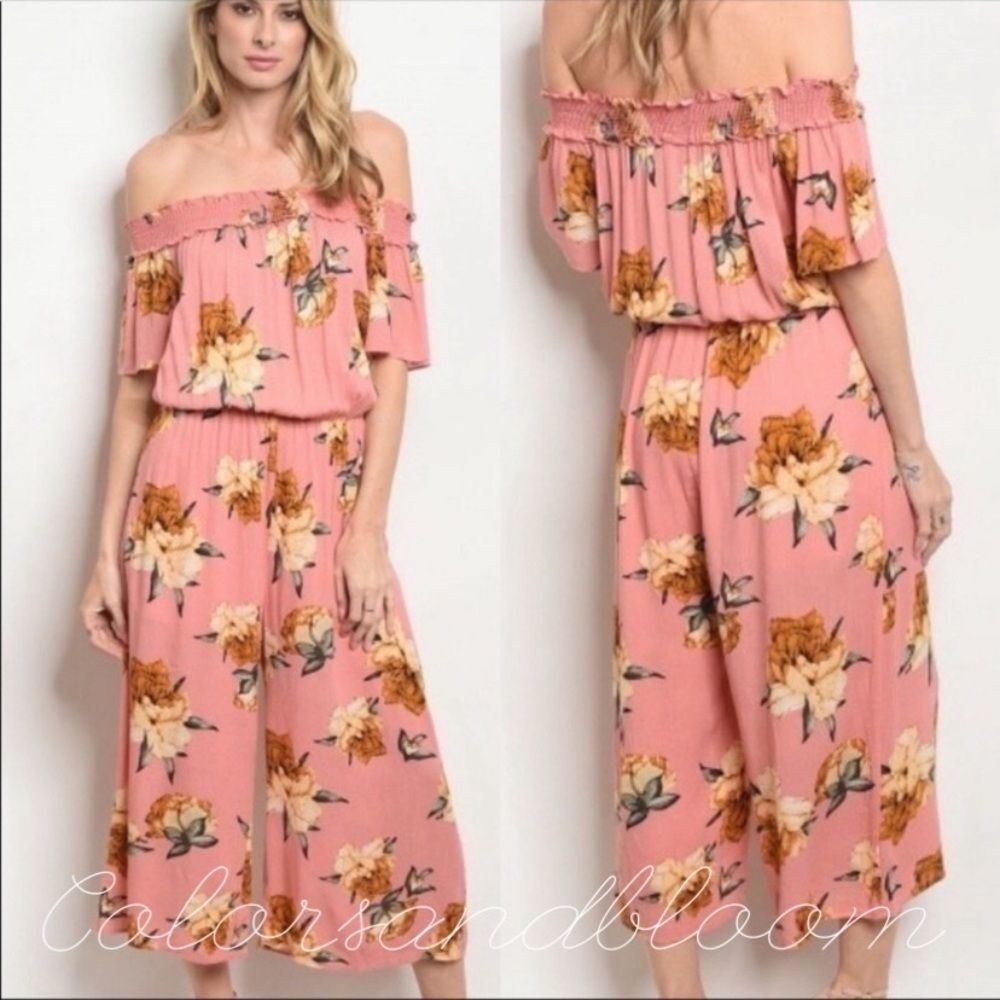 Floral Printed Jumpsuit